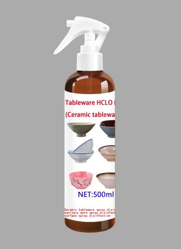 Safe And No Residue Hydrochloric Acid Sanitizer For Ceramic Tableware